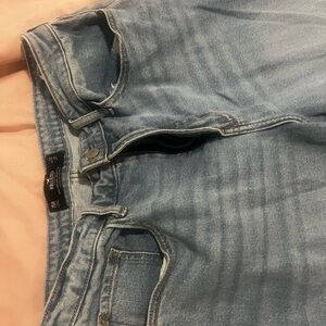 Hollister Light Blue High Rise Women Jeans